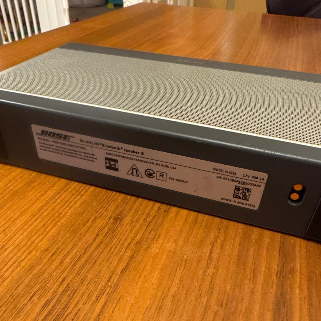 ［決まりました］BOSE SoundLink III