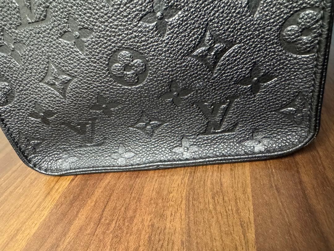 【極美品】ルイヴィトン　オンザゴーGMモノグラムアンプラントノワールM44925