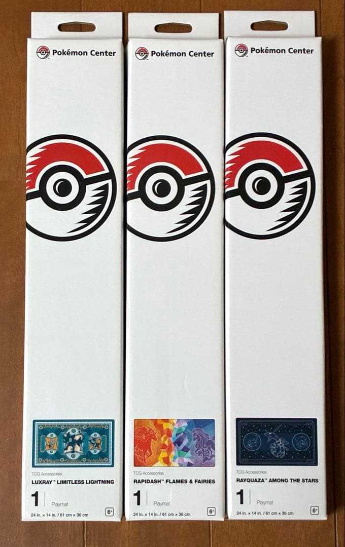 ポケモンカード　ハーフプレイマット　5種