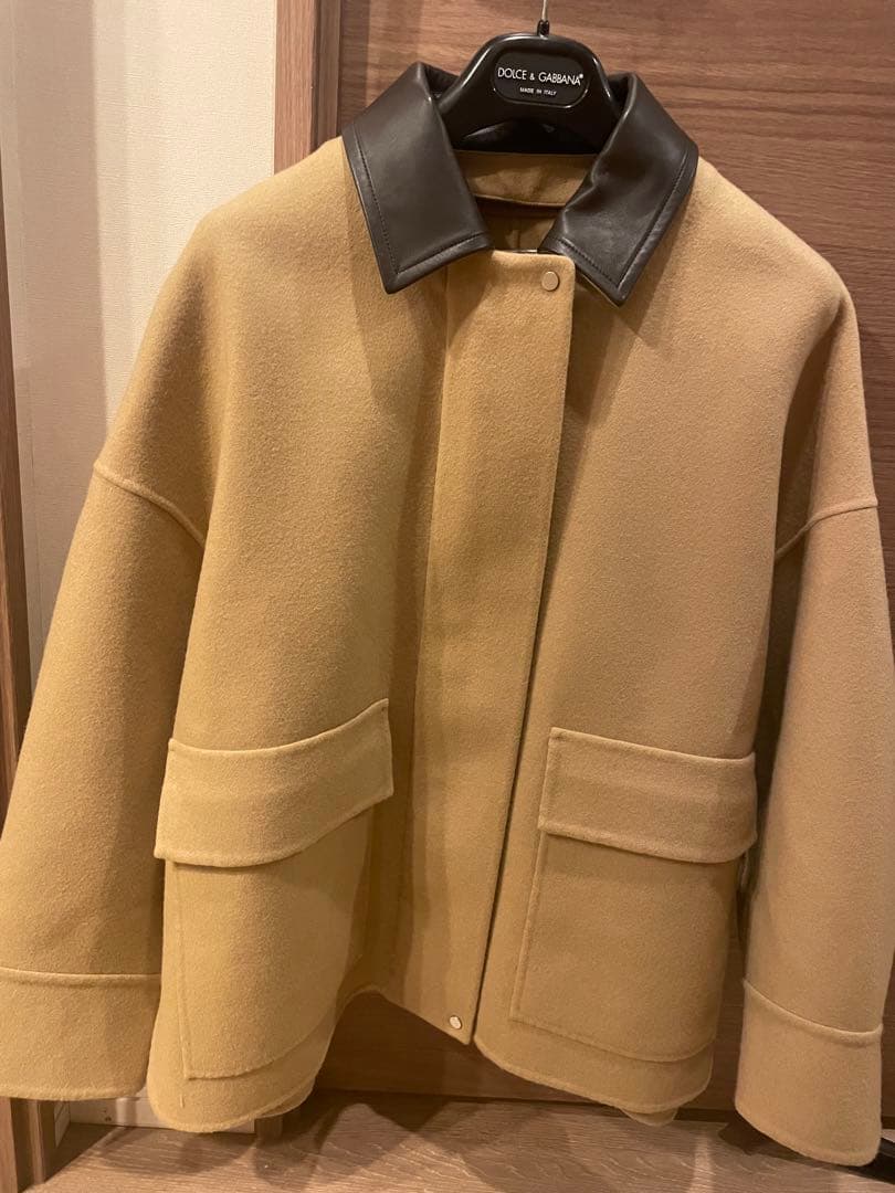 ebure ロンハーマンジロンラムメルトンブルゾン