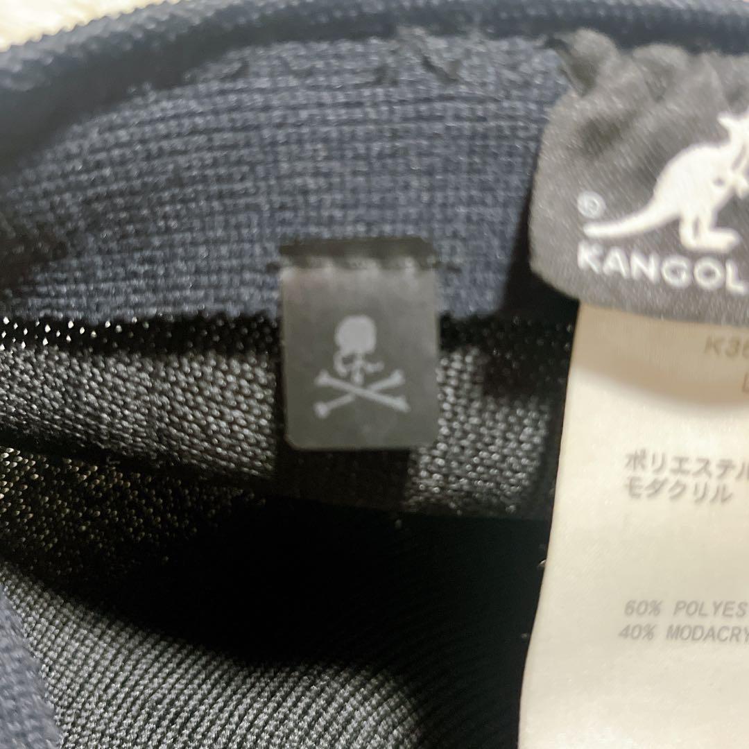 【2WAY】カンゴール　マスターマインド　コラボ　ハンチング　ベレー帽　L 黒