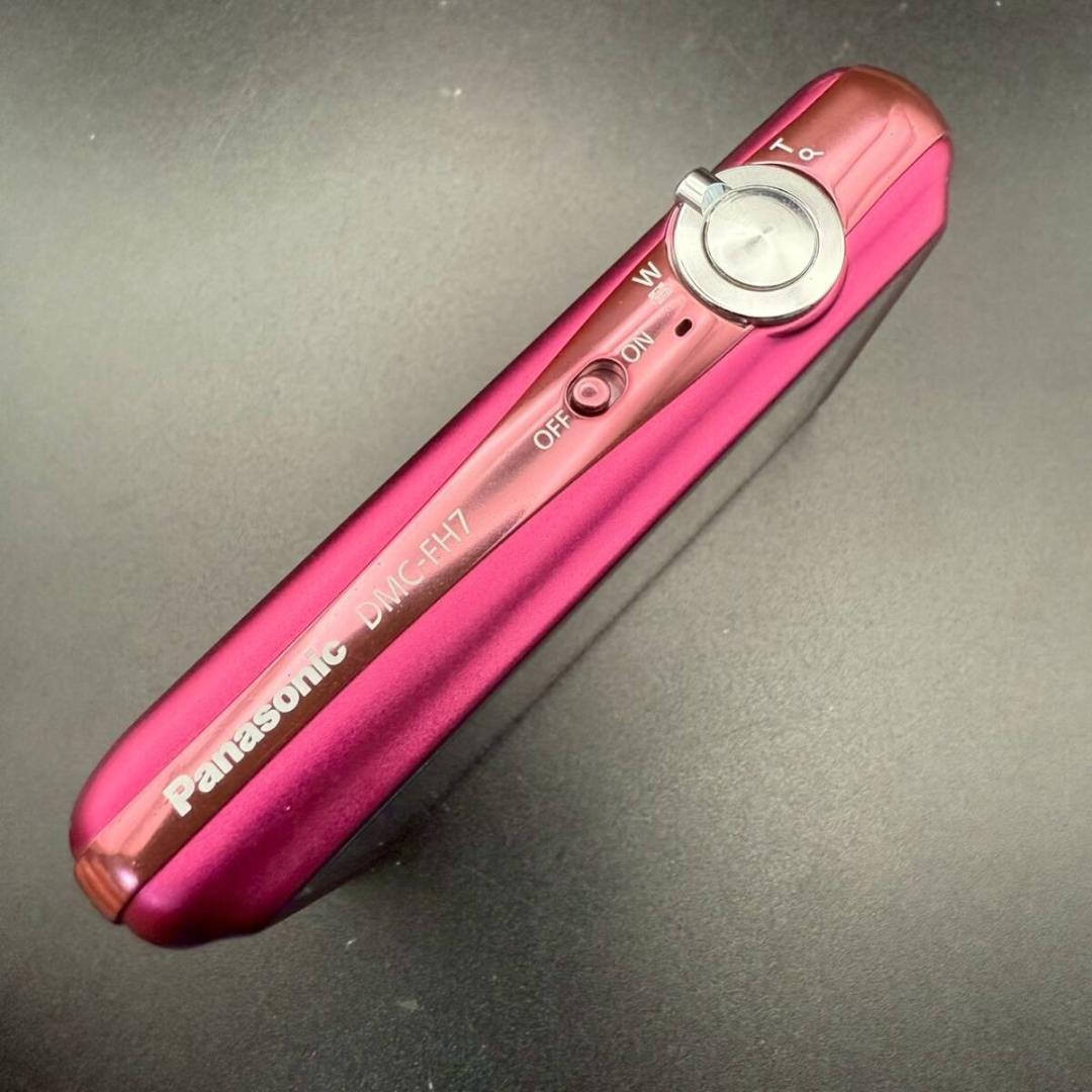 パナソニック LUMIX DMC-FH7 コンパクトデジタルカメラ ピンク