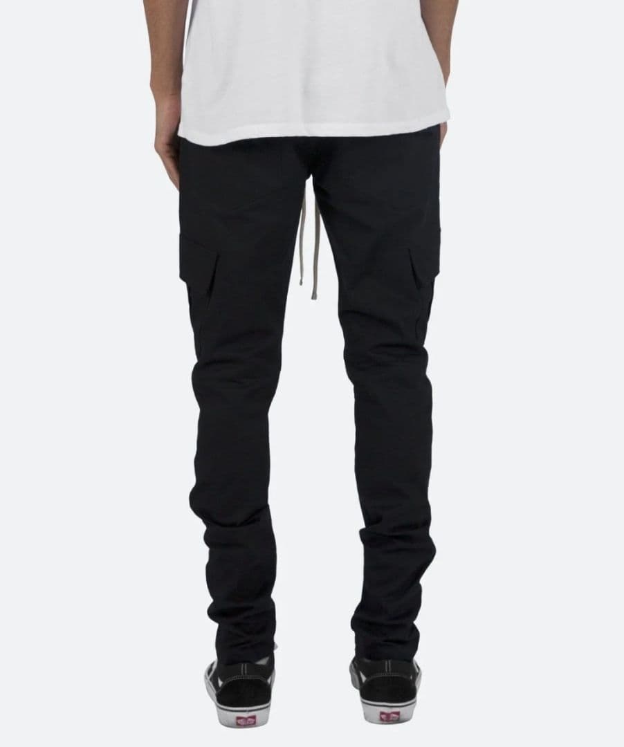 パンツ mnml ZIP CARGO DRAWCORD PANTS / BLACK9