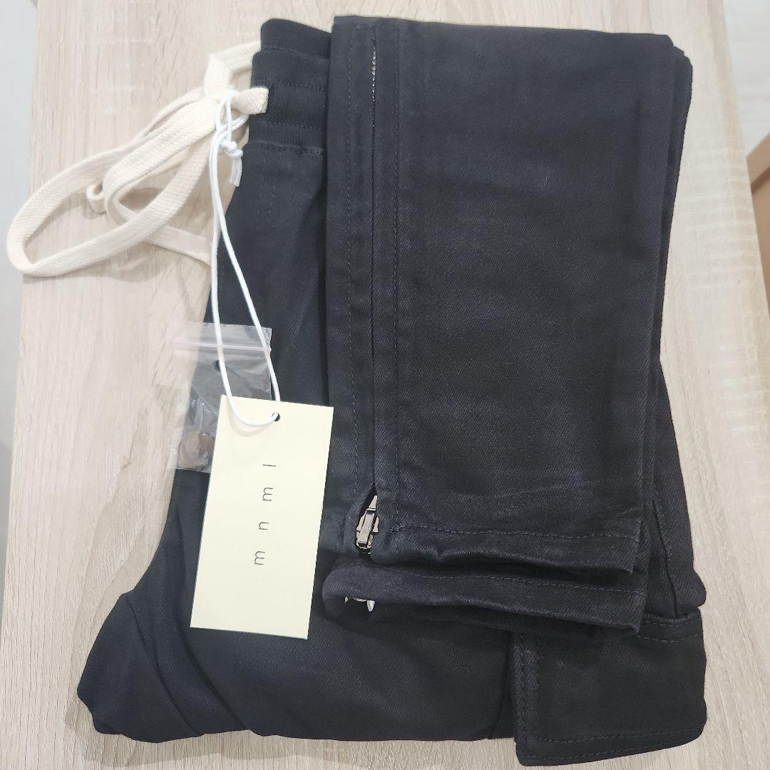 パンツ mnml ZIP CARGO DRAWCORD PANTS / BLACK9