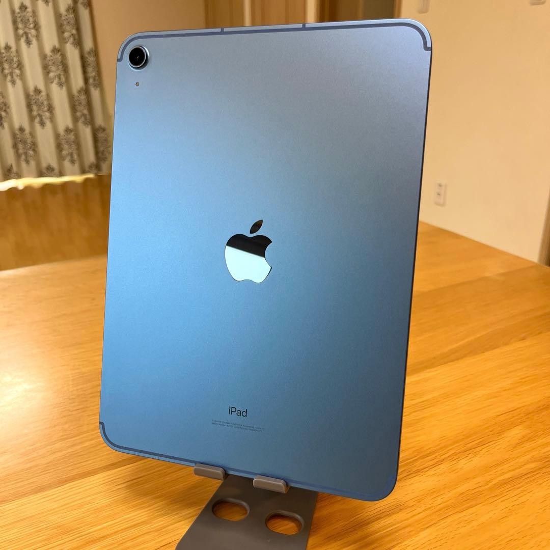 【★ケース付き】ipad 第10世代 WiFi＋Cellular BT96%