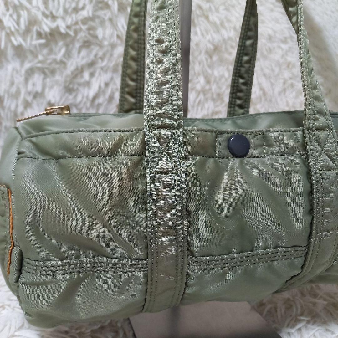 ●希少●　ポーター　タンカー　ドラムバッグ　ダッフル　ミニボストン　グリーン