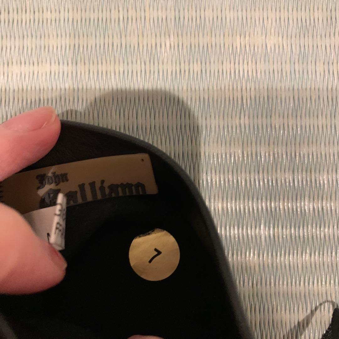 John Galliano ブラック手袋 サイズ7