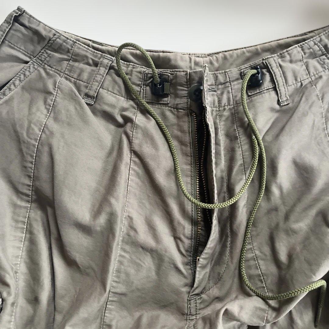 Needles カーゴパンツ オリーブグリーン