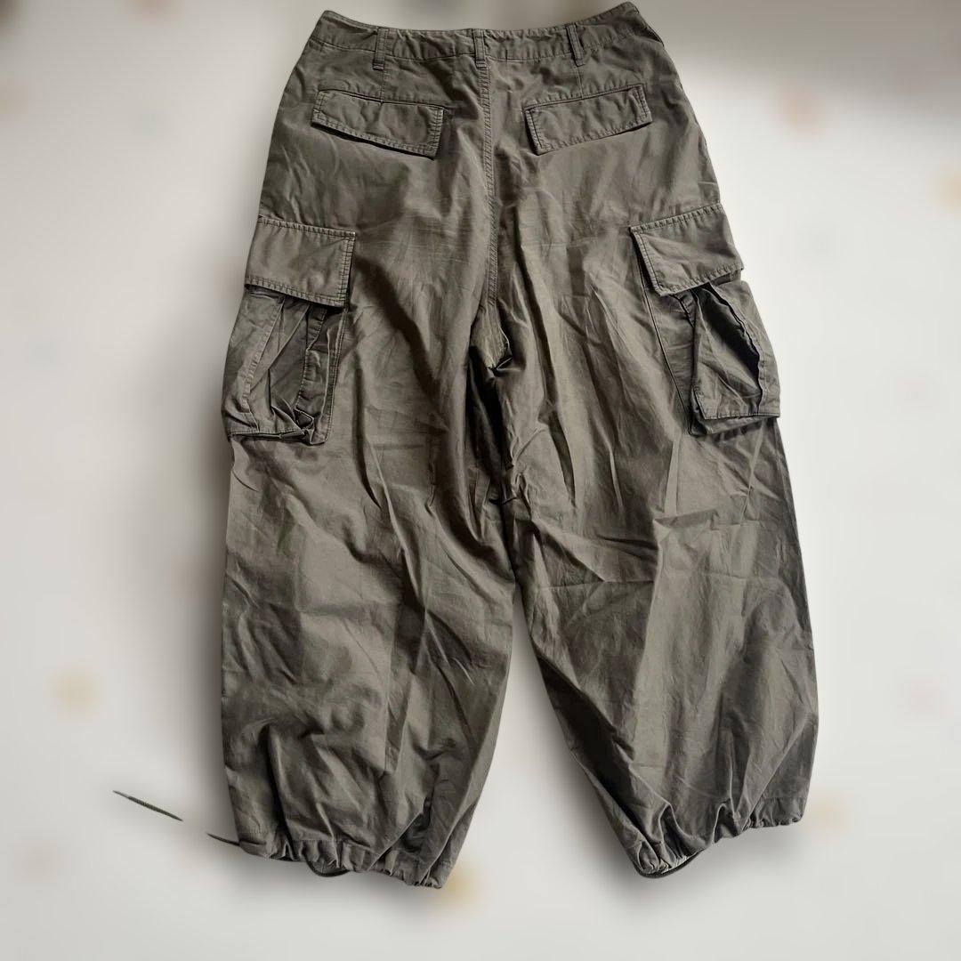 Needles カーゴパンツ オリーブグリーン