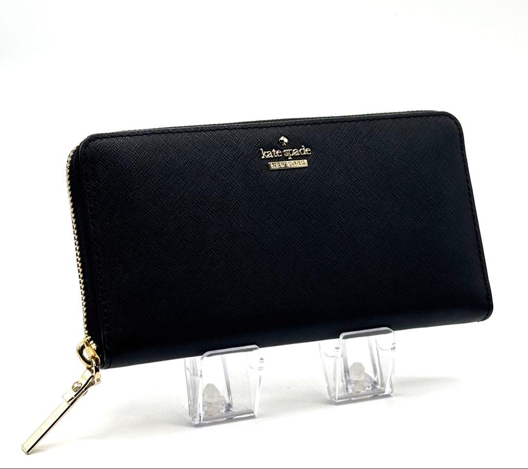 【新品未使用】kate spade ケイトスペード 長財布 ラウンドファスナー