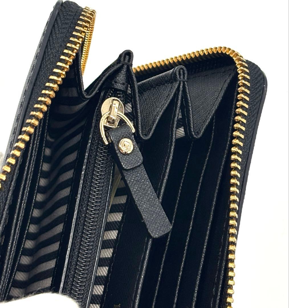 【新品未使用】kate spade ケイトスペード 長財布 ラウンドファスナー