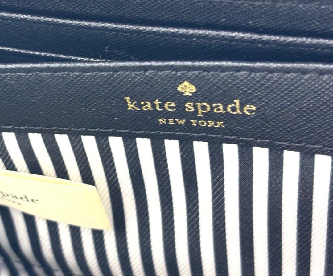 【新品未使用】kate spade ケイトスペード 長財布 ラウンドファスナー