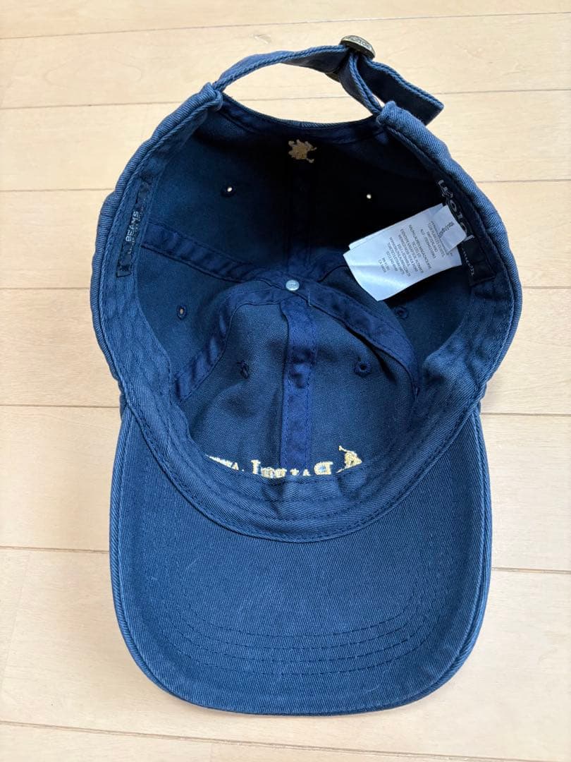 Polo Ralph Lauren ビームス別注　ネイビー ベースボールキャップ