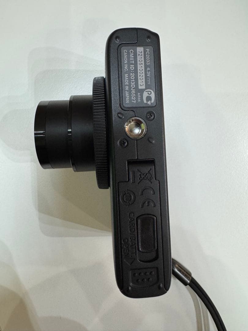 【外観美品】Canon S200 コンパクトデジタルカメラ ブラック