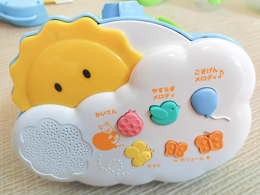 おまけつき！✨くまのプーさん✨えらべる回転6WAYジムにへんしんメリー