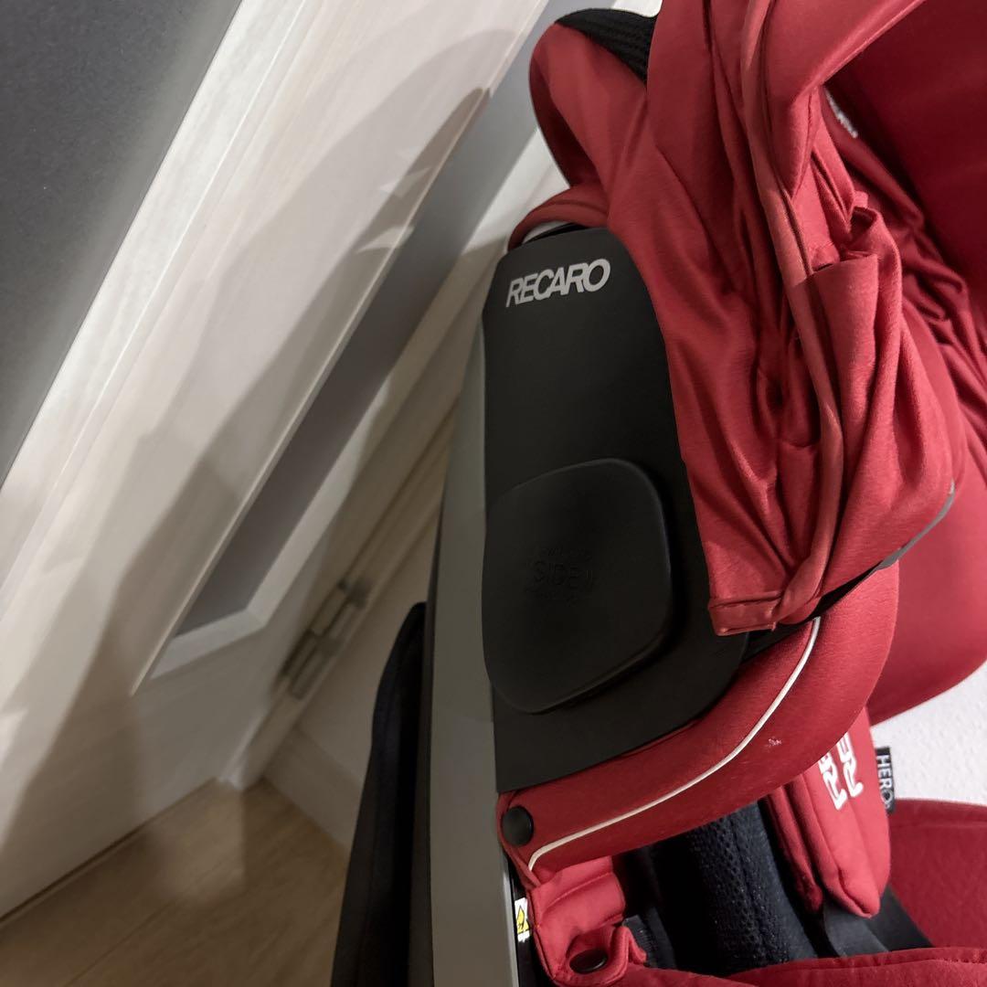 RECARO レカロ　ZERO.1 チャイルドシート　レッド　ISOFIX