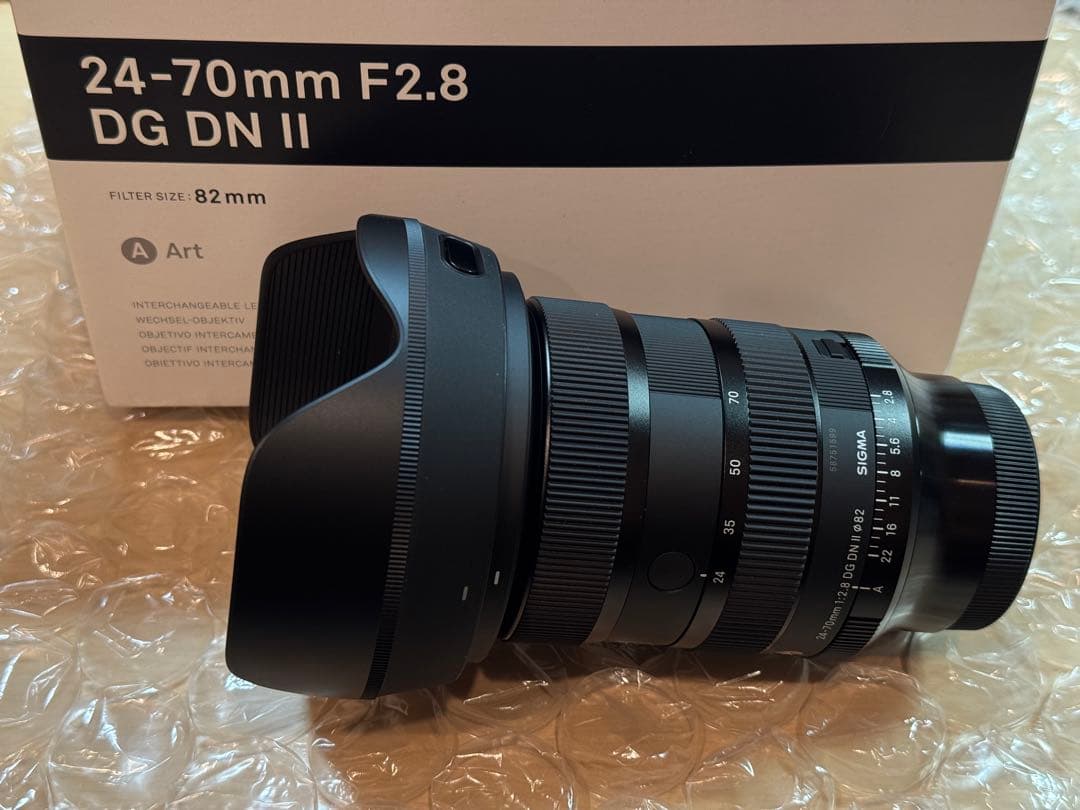 【保証期間内】SIGMA 24-70mm F2.8 DG DN II ソニーE