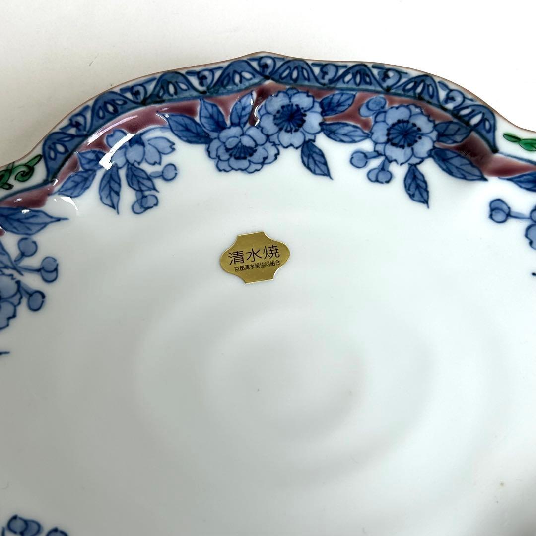 【未使用】清水焼 多用皿 皿 5枚揃い