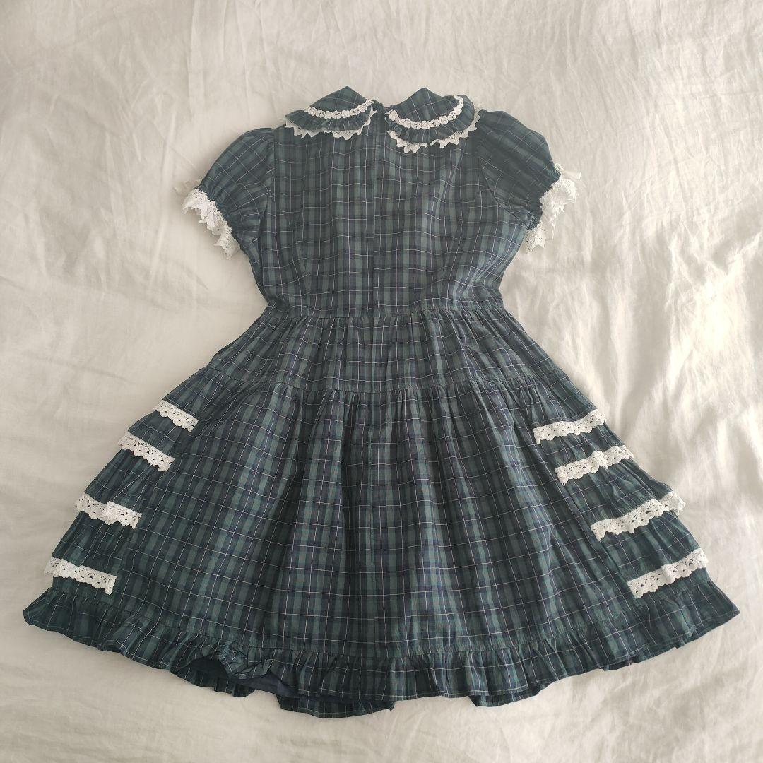 Cornet タータンワンピース