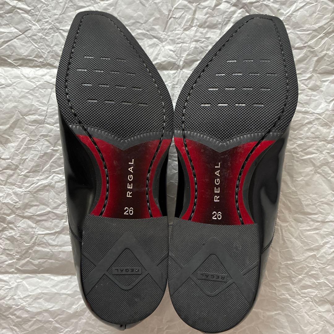 REGAL ビジネスシューズ 22FR 黒 26［美品］