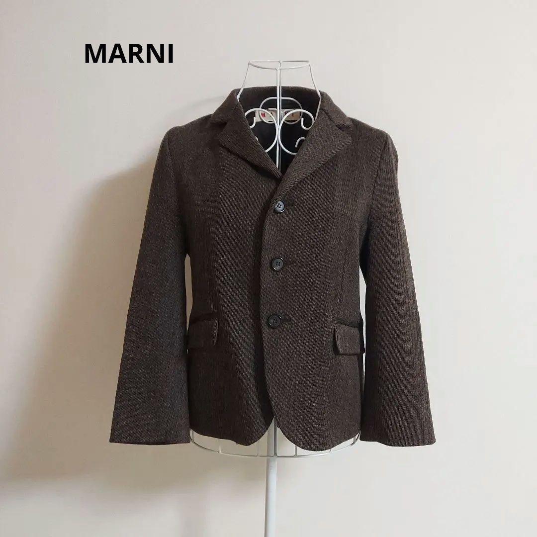 本日限定　早い者勝ち　MARNI　ツイード　テーラード　ジャケット