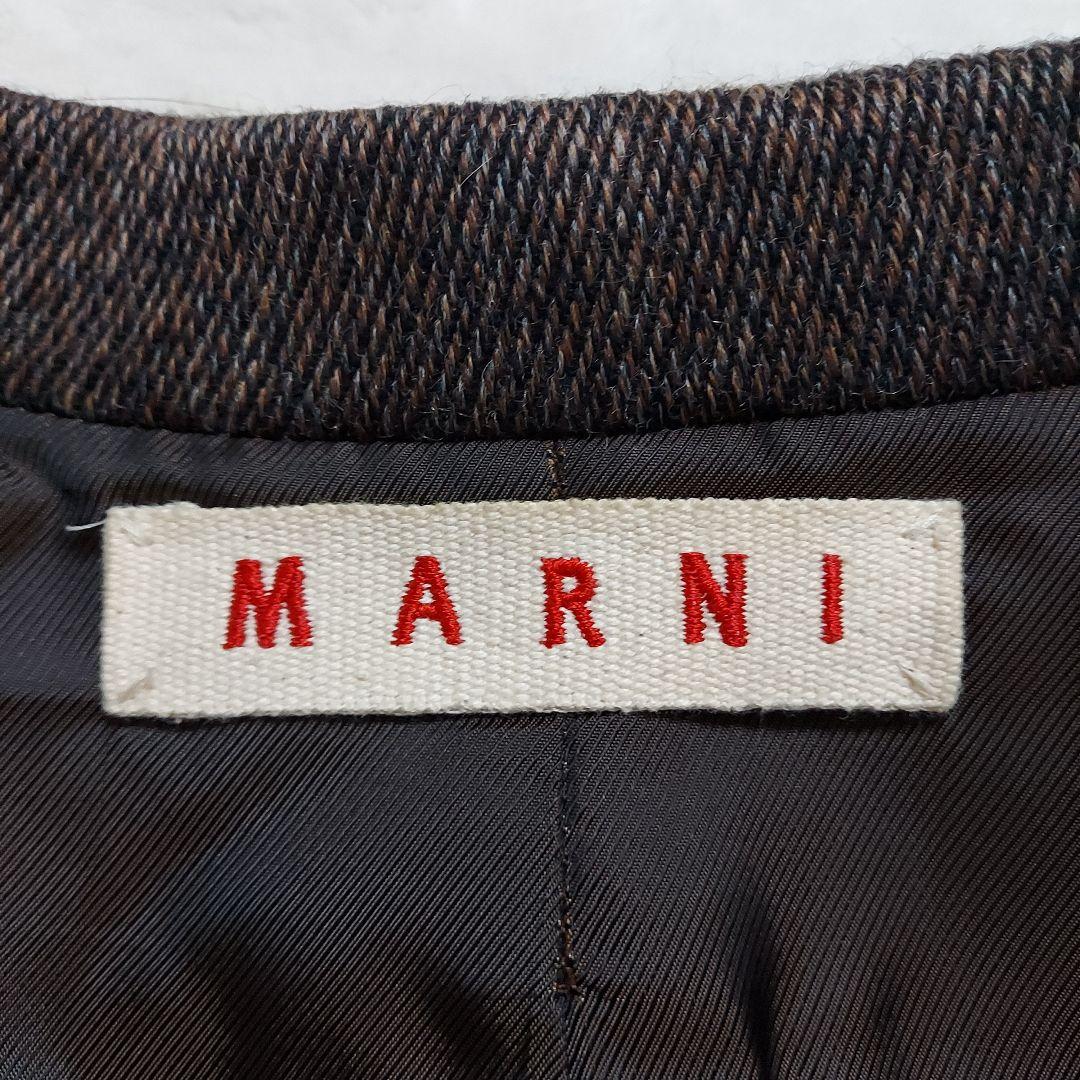本日限定　早い者勝ち　MARNI　ツイード　テーラード　ジャケット