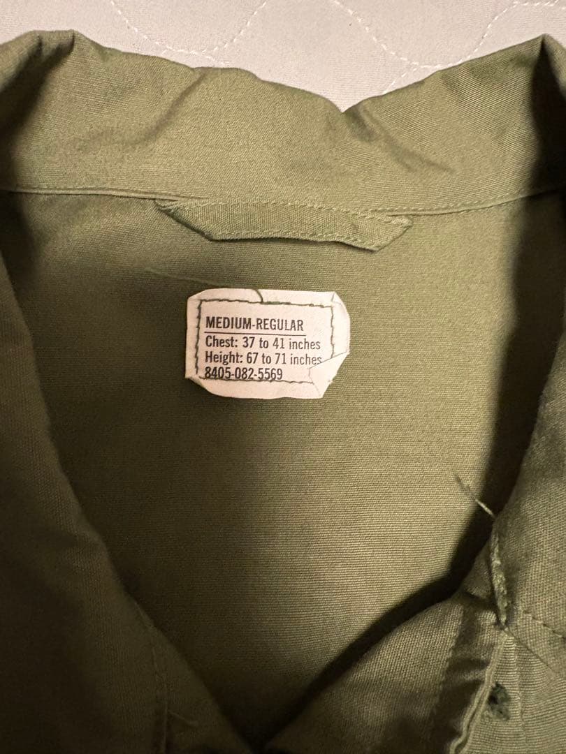 米軍実物　3rd ジャングルファティーグ ジャケット　アメリカ軍　M-R
