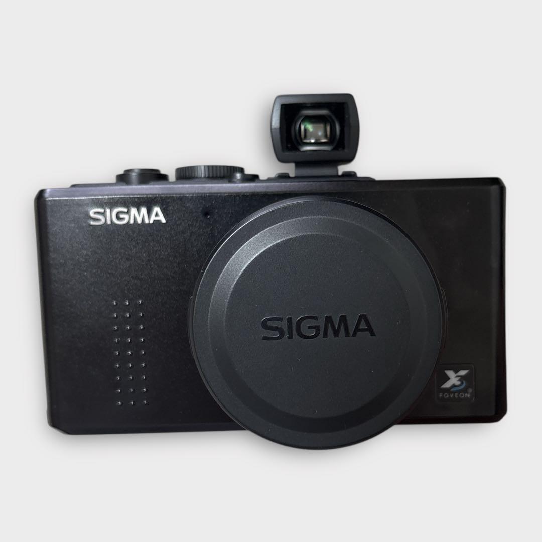 【美品】SIGMA DP2X ビューファインダー レンズフード 電池2個 箱付き
