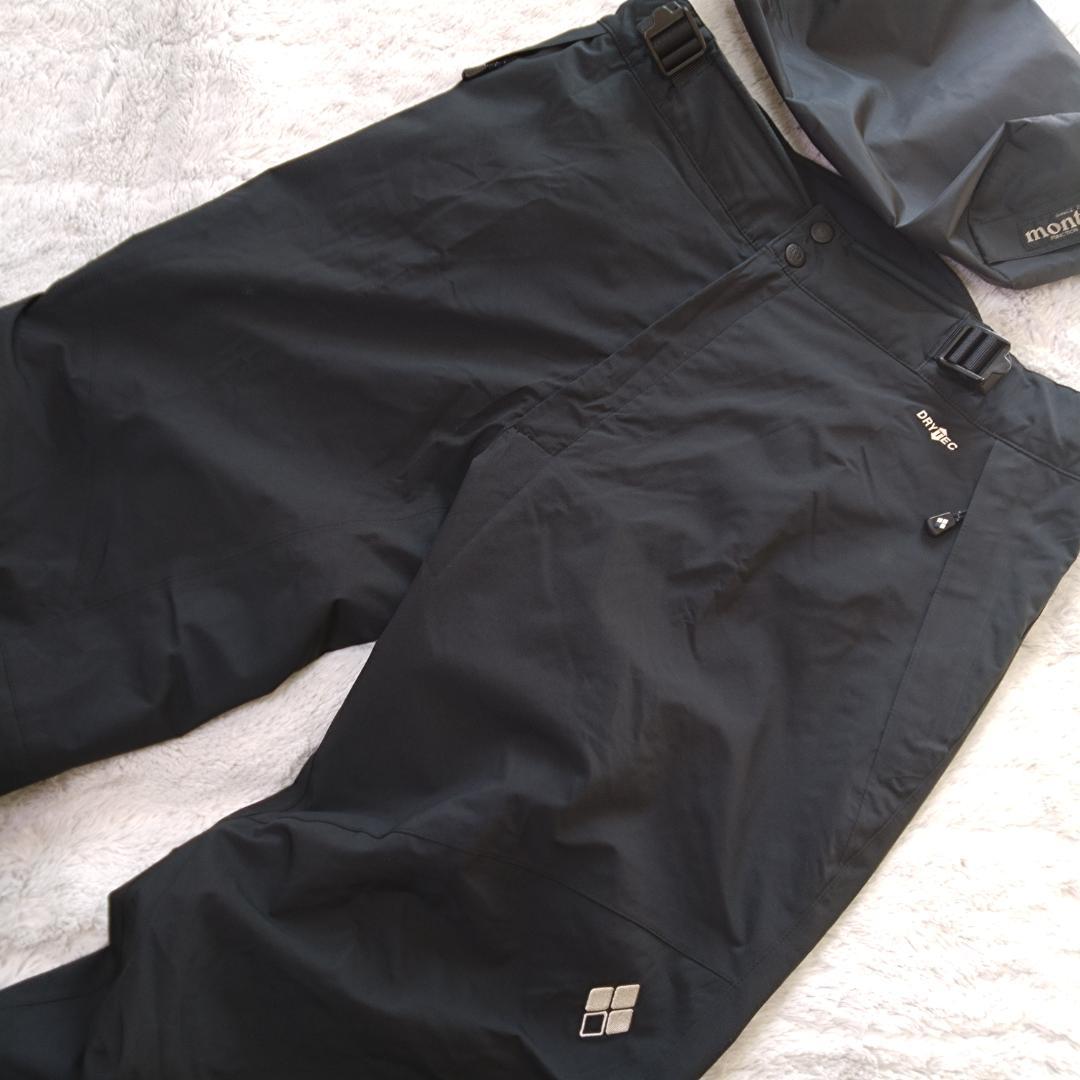 mont-bell パウダーステップパンツ Lサイズ ブラック ドライテック