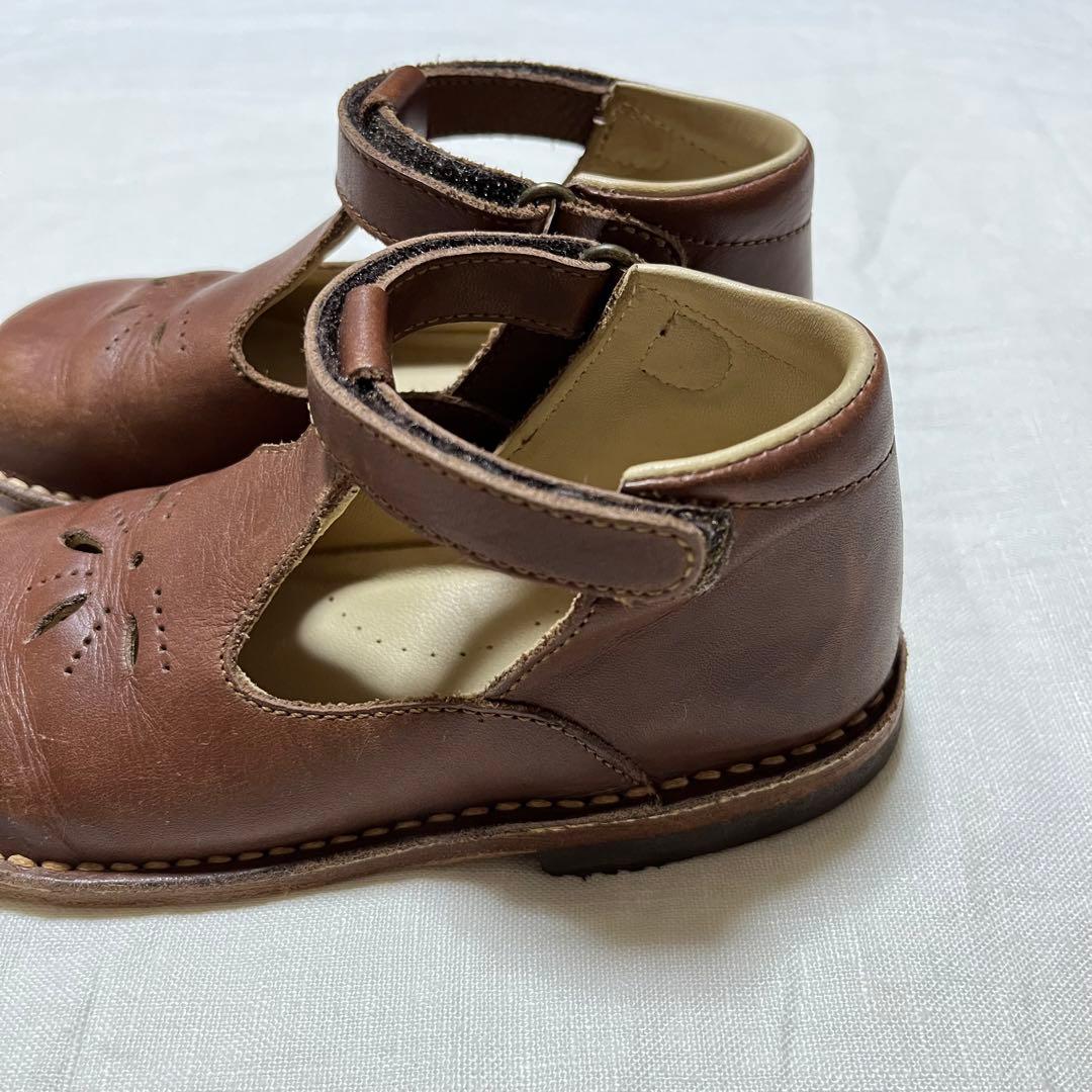 Eureka 革靴 T bar ハイカット ベルクロ 26 エウレカ