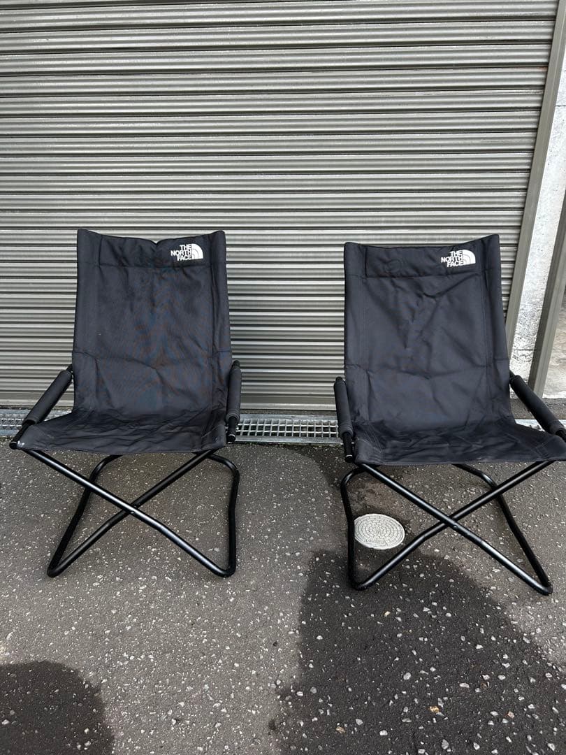 THE NORTH FACE キャンプチェア 2脚セット　黒