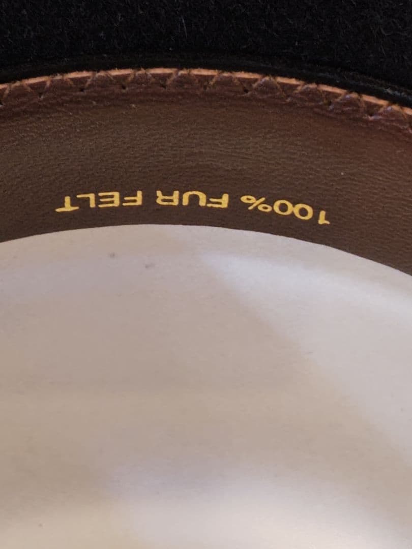 イギリス王室御用達 Lock&Co.Hatters ファーフエルトボーラーハット