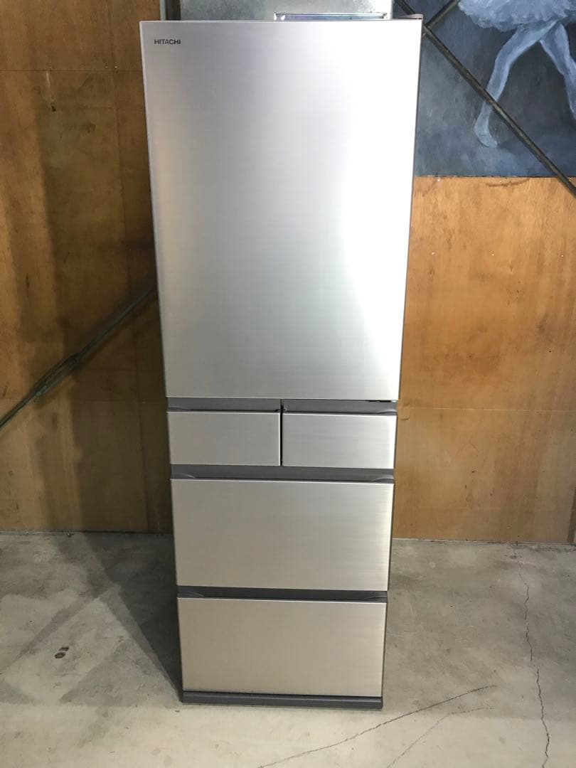 使用半年！ 日立 5ドア冷凍冷蔵庫 2024年製 470L 特鮮氷温ルーム機能