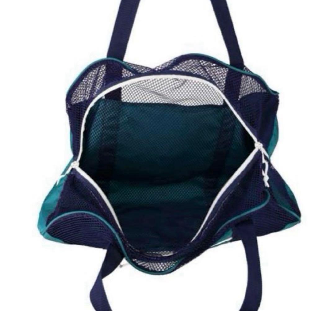 wind and sea WDS SPORT MESH BAG コバルトブルー