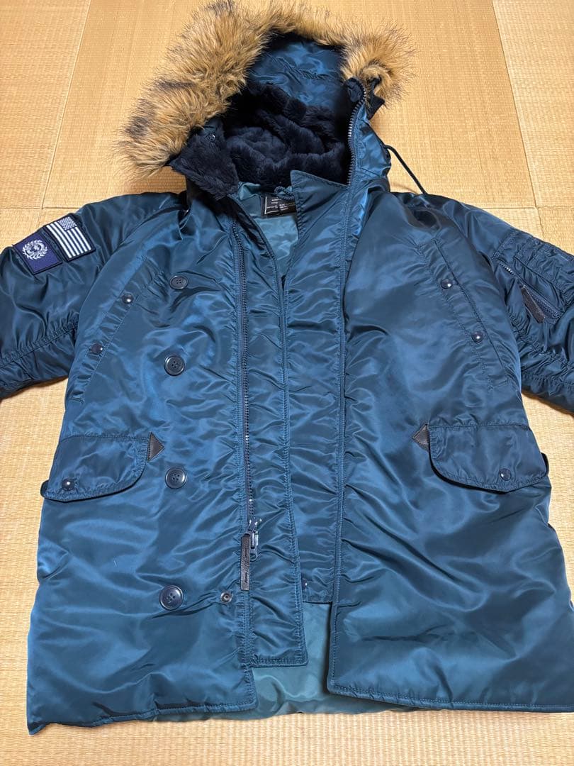 ミリタリージャケット ALPHA N3B X-LARGE