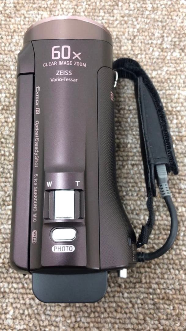 【ジャンク品】 ソニー ビデオカメラ HDR-CX480 液晶変色あり 動作OK