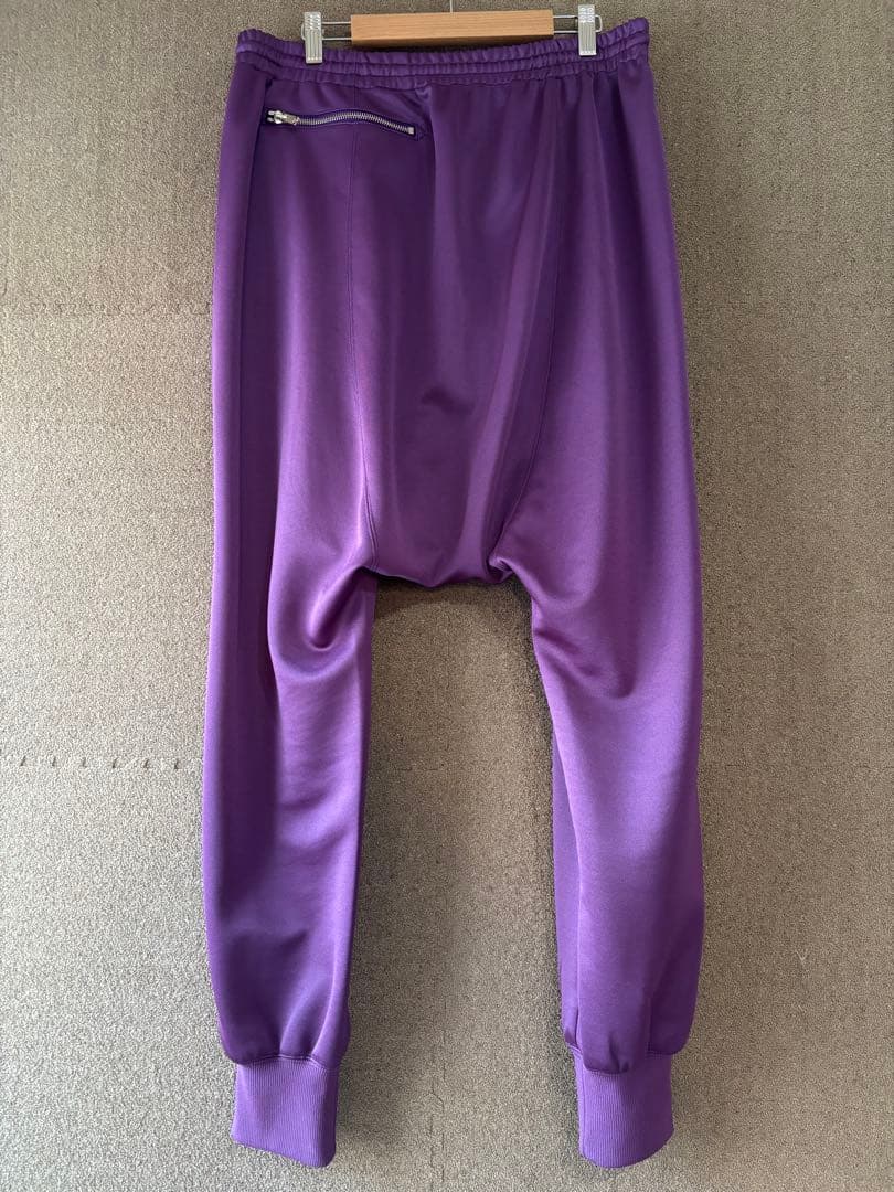 ニードルズ　サルエルトラックパンツ　パープル　【QV325】