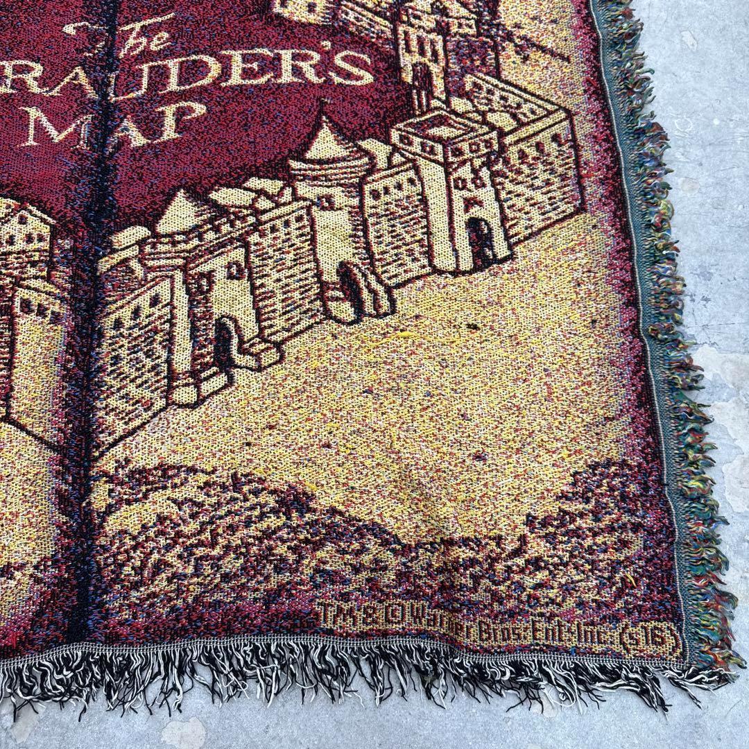 ハリーポッター　忍びの地図　ブランケット　マルチカバー　ラグ　140x117