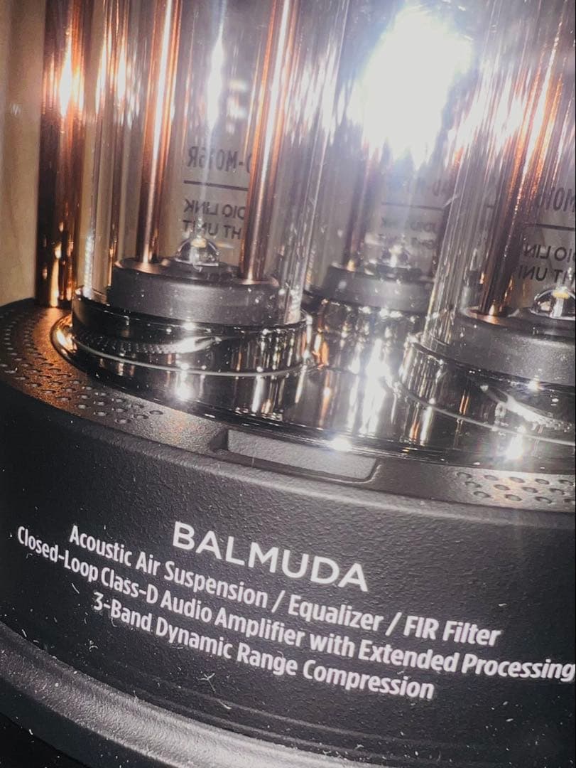 バルミューダ BALMUDA The Speaker M01A BK ブラック