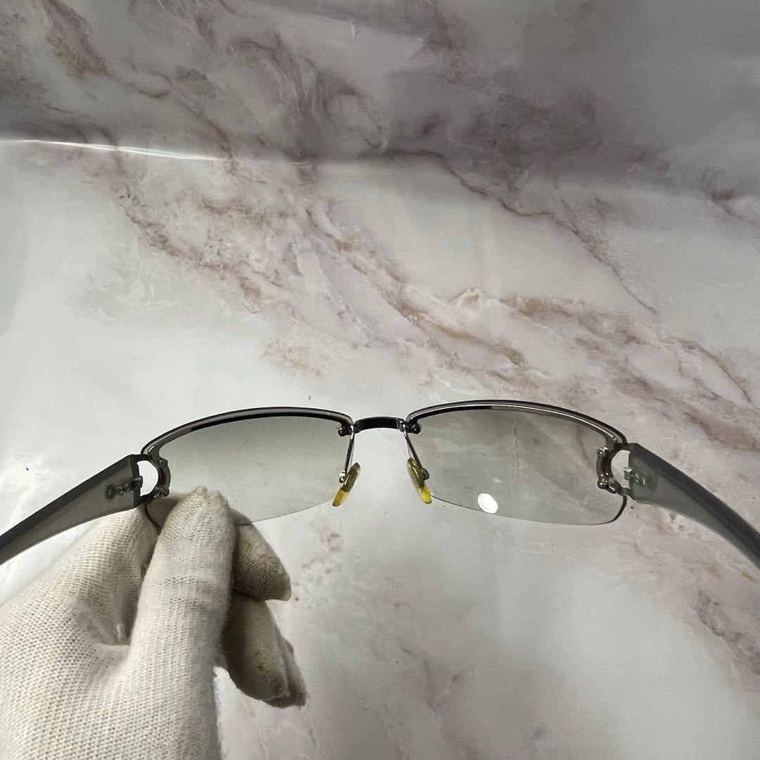 GUCCI グッチ ホースビット クリア Y2K サングラス ケース付き