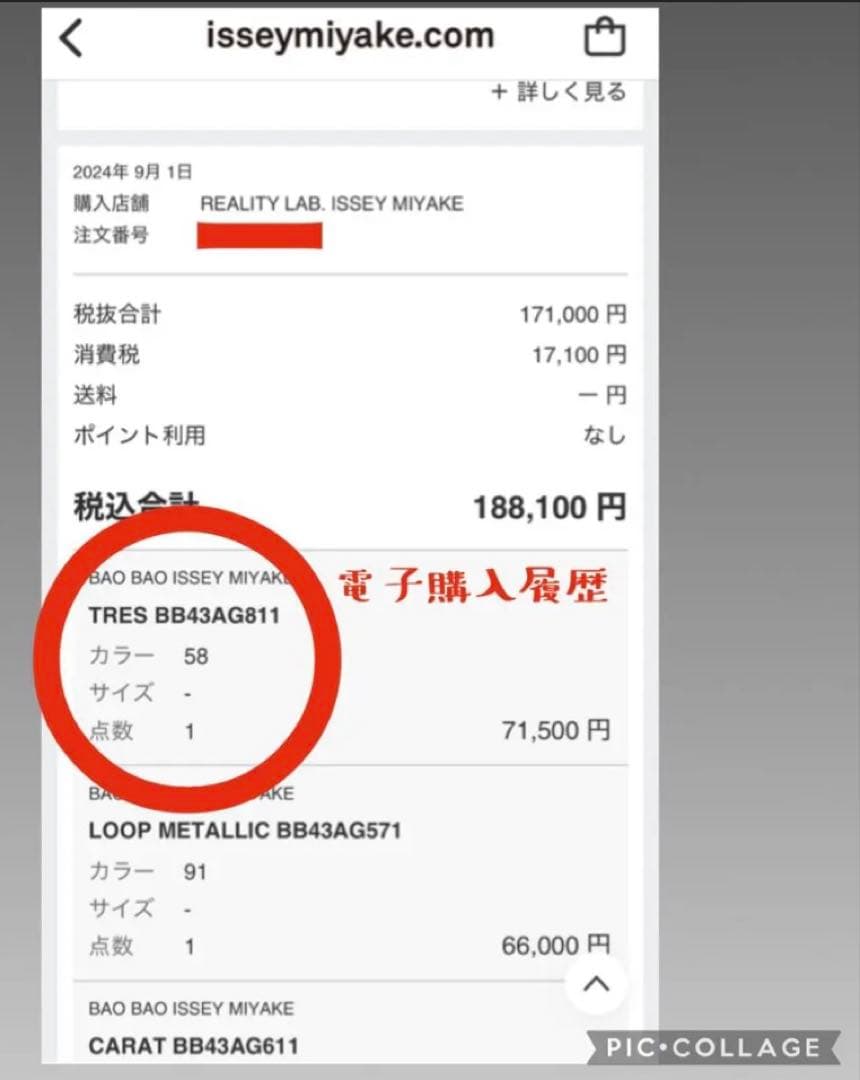 baobao 新品同様 ショルダー ISSEY MIYAKE 斜め掛けバッグ