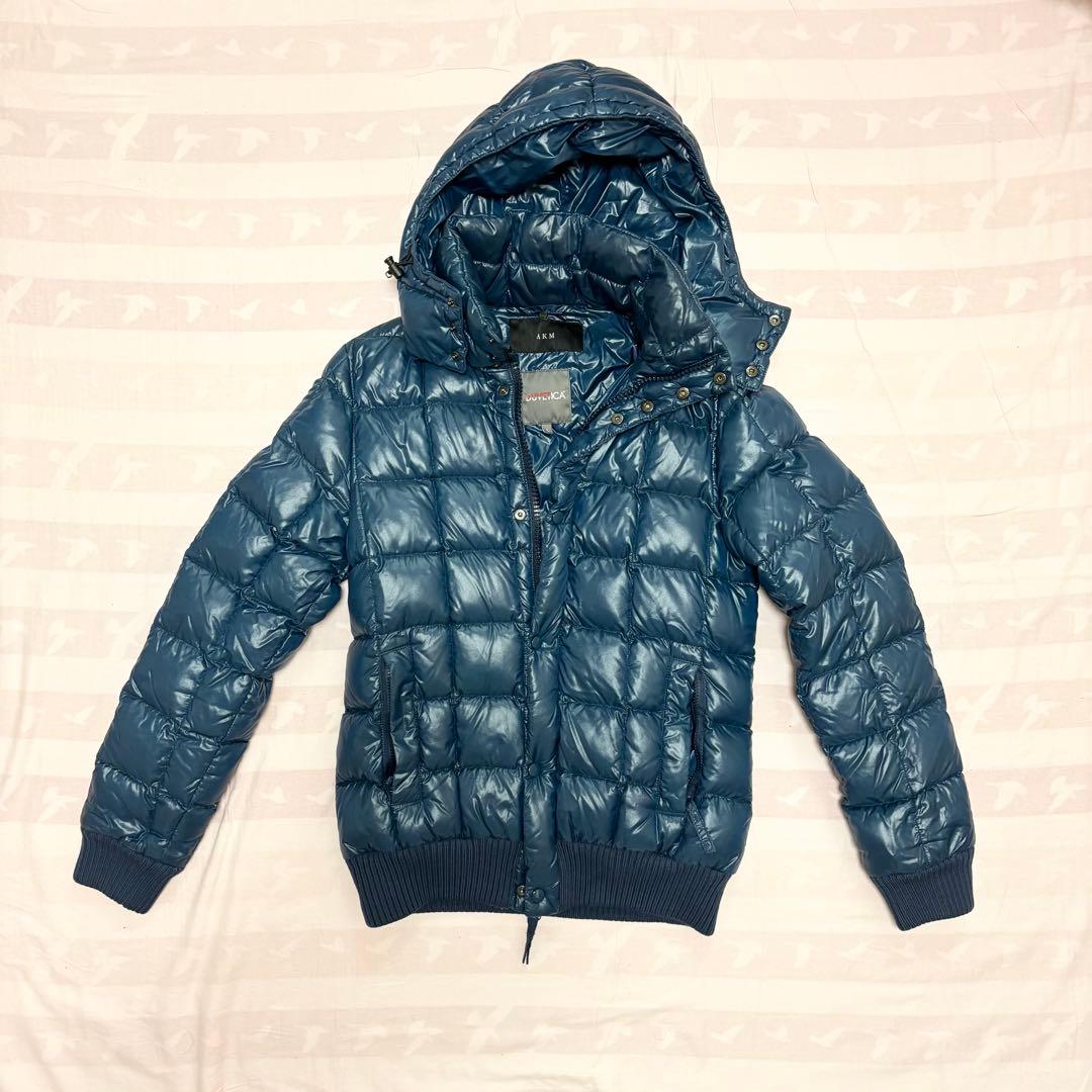 AKM×DUVETICA SQUARED HOODED ダウン サイズL