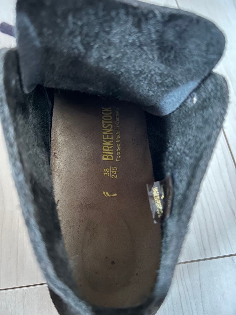 ビルケンシュトック　24.5 ダンディー　スウェード　ダークブラウン