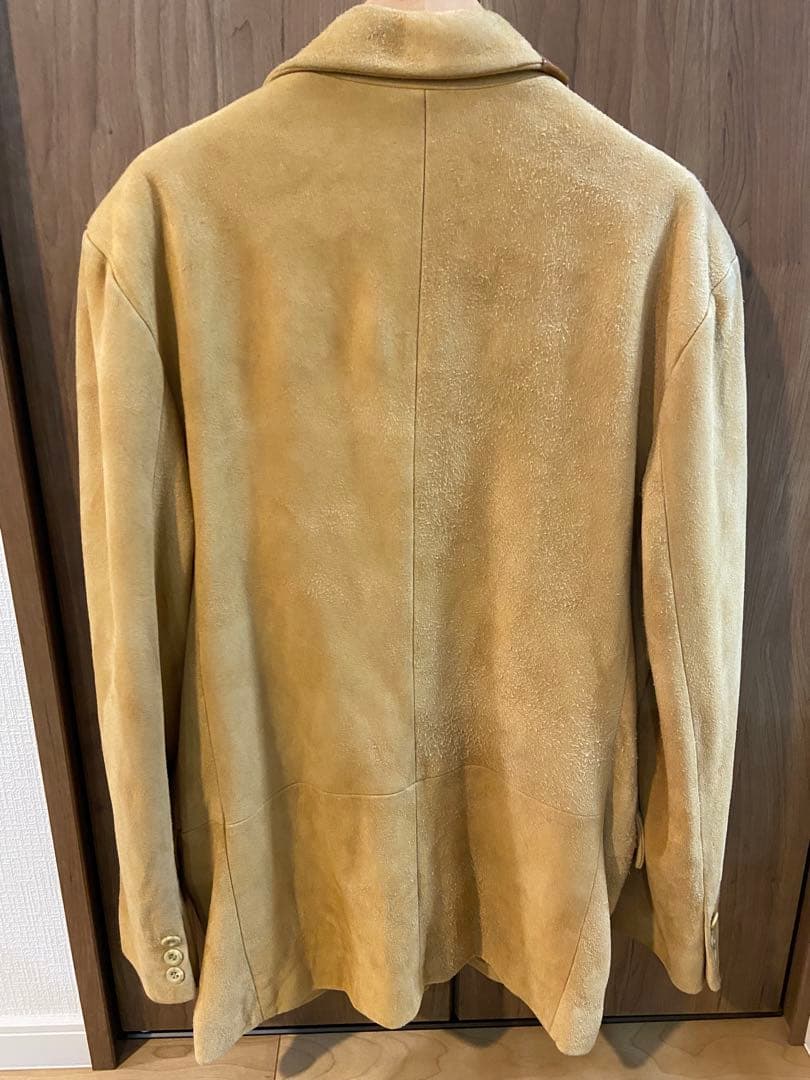 【至高】ROBERTO MASSINI 鹿革 ディアスキン テーラードジャケット