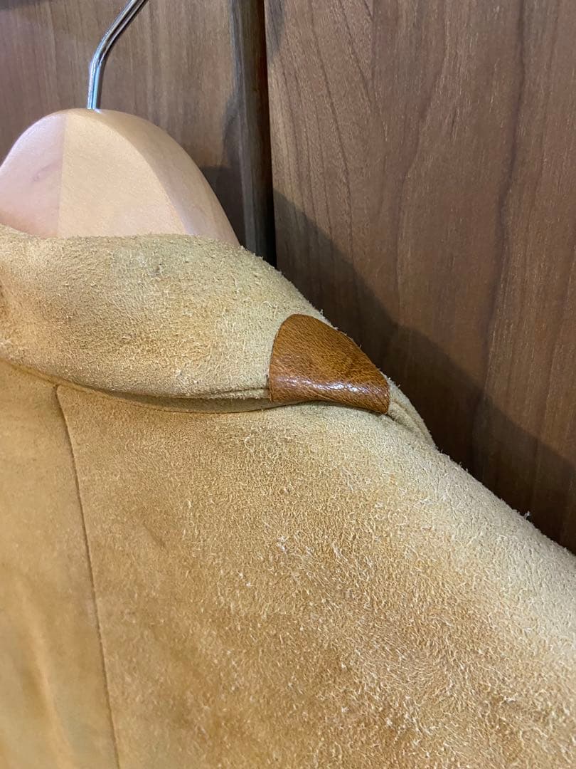 【至高】ROBERTO MASSINI 鹿革 ディアスキン テーラードジャケット