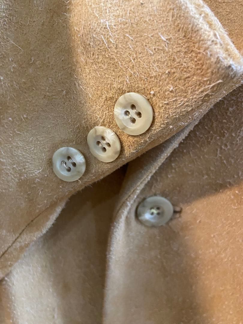 【至高】ROBERTO MASSINI 鹿革 ディアスキン テーラードジャケット