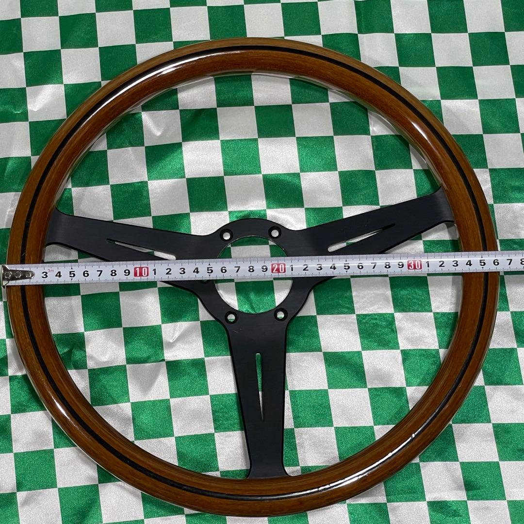 NARDI クラシック ステアリングホイール ウッド×ブラック オールド 美品