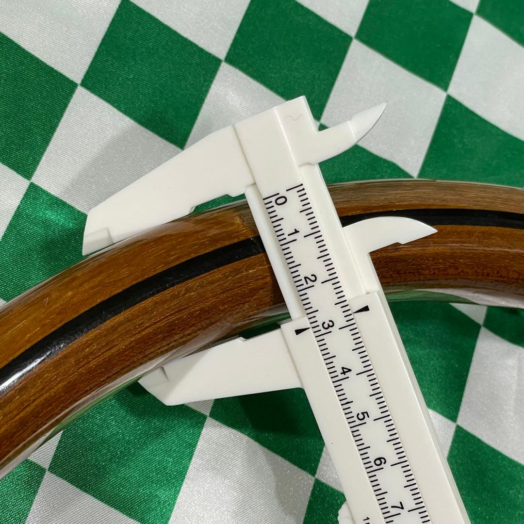 NARDI クラシック ステアリングホイール ウッド×ブラック オールド 美品