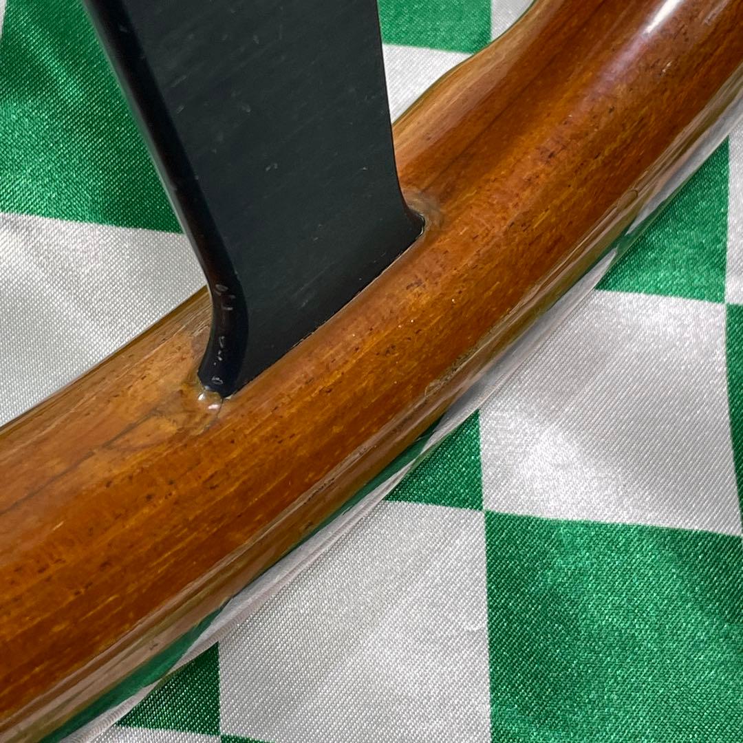 NARDI クラシック ステアリングホイール ウッド×ブラック オールド 美品