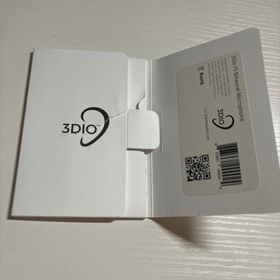 3DIO FS バイノーラルマイク ケース付き